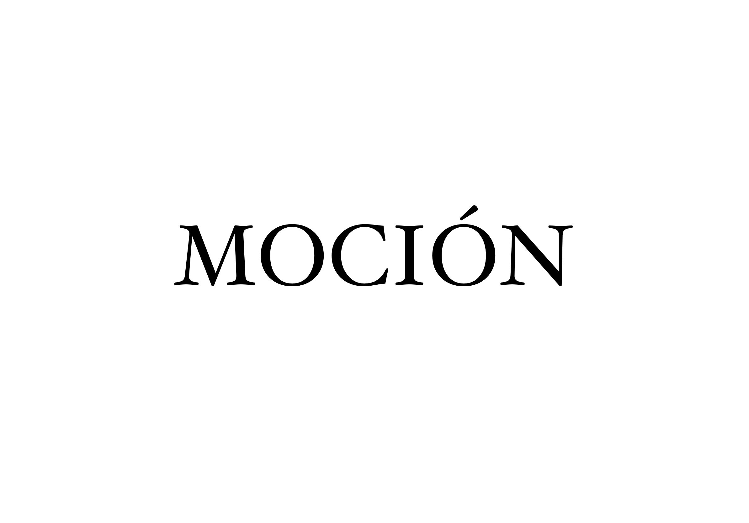 Moción